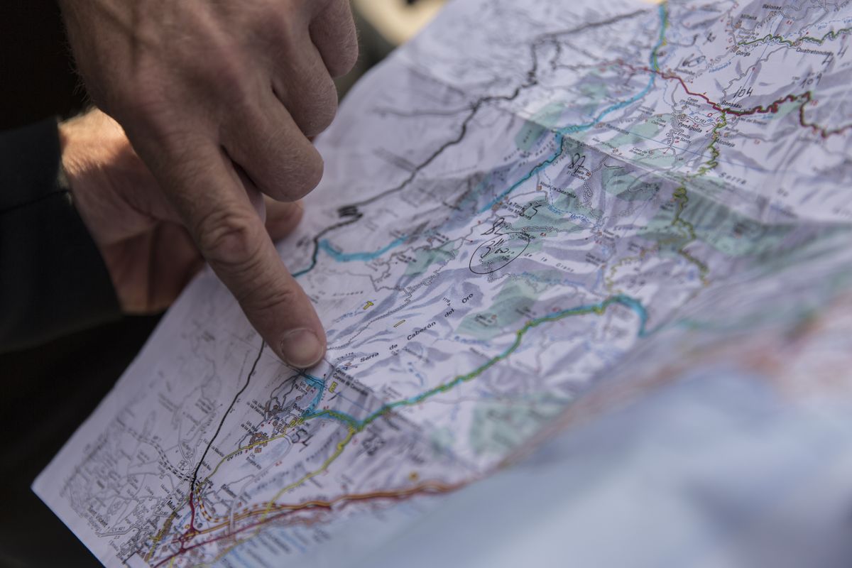 The training route