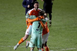 Blackpool beat West Brom on penalties in the sides' third-round meeting in January, without a replay