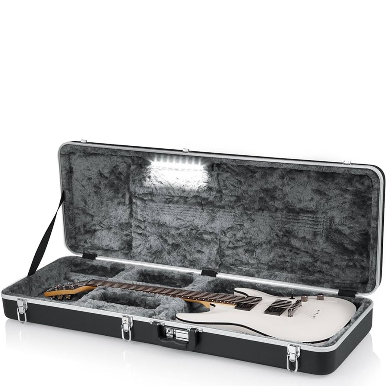 Best guitar cases: Gator GC Electric Guitar Case &ndash; LED Edition