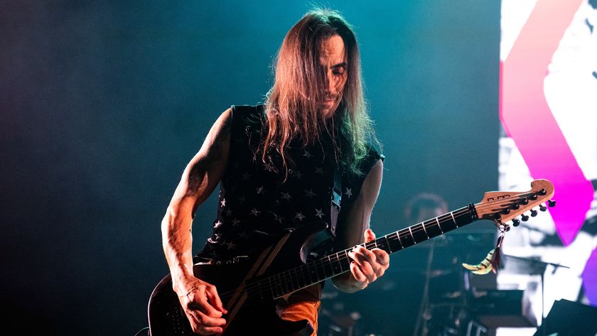 Musician Nuno Bettencourt of Extreme performs onstage during the Above Ground 4 concert benefiting Musicares at The Fonda Theatre on October 26, 2025 in Los Angeles, California