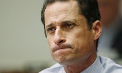 Weiner listens to testimony during a hearing in Washington in 2009. 
