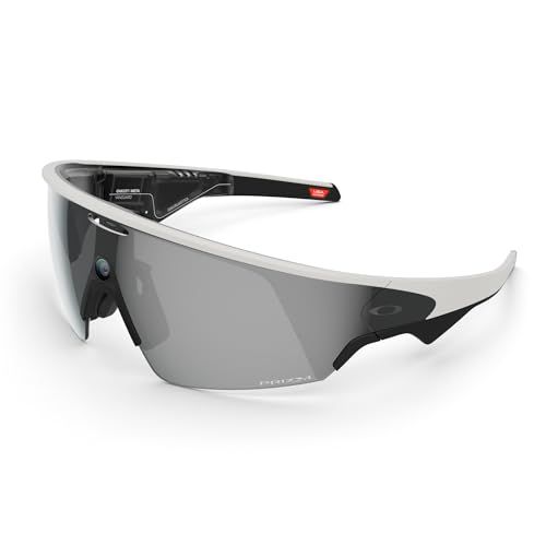 Oakley | Meta Vanguard With Meta Ai, Audio, Photo, Video Compatibility - White, Prizm Black