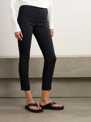 Essentials Sovino Stretch-Crepe Skinny Pants