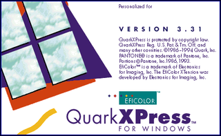 Quark Xpress v3 for Windows