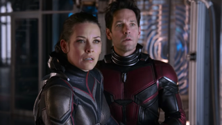 Scott Lang and Hope van Dyne in Ant-Man and the Wasp