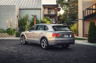 Bentley Bentayga Hybrid reverse view