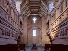 Interior of The Fraser Mortuary Chapel, Arbroath, Angus. © Paul Highnam / Country Life Picture Library