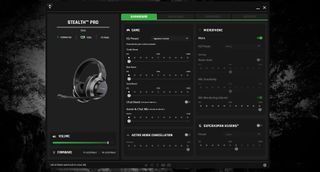 Turtle Beach Stealth Pro review: App interface.