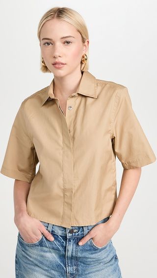 Vince Cropped Shirt