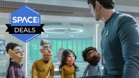 Star Trek: New Worlds, Spock looking at the rest of the crew as puppets.