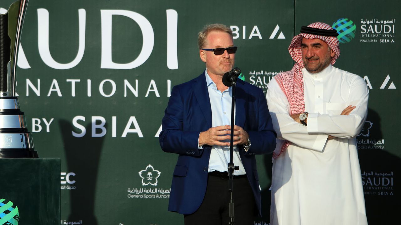 Keith Pelley Saudi International 