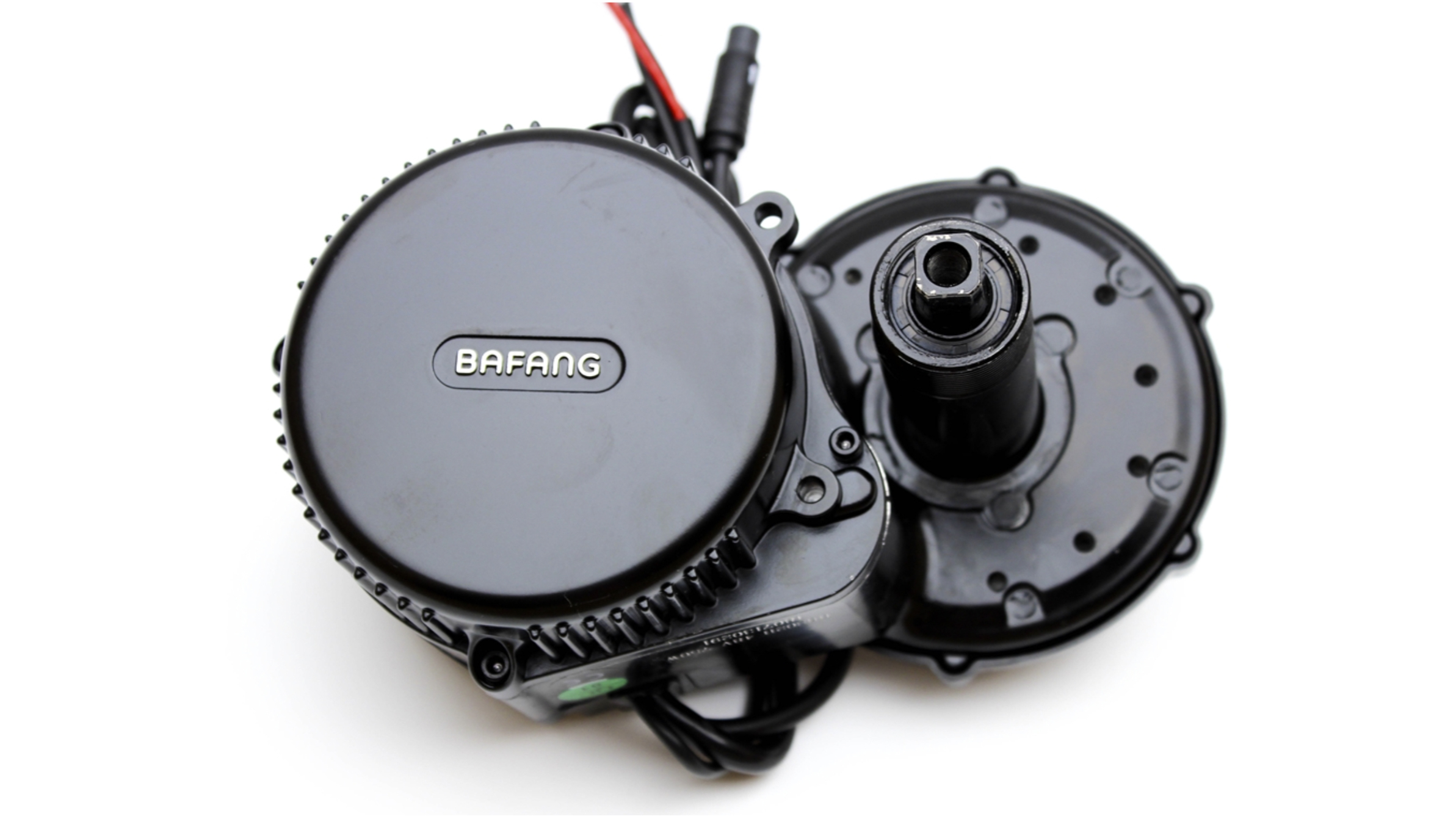 Bafang BBS02B mid-drive motor kit on a plain background