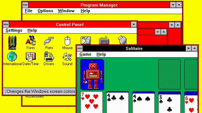 Windows 3.1 color schemes