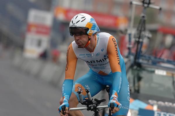 David Millar (Garmin) put in a fantastic ride.