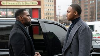 Curtiss Cook and Ahmad Ferguson in The Chi season 6