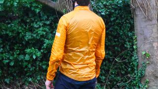 Albion Ultralight Insulated jacket pictured from behind