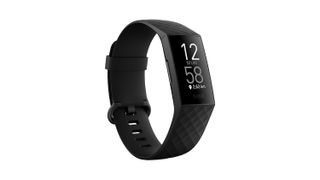 Fitbit Charge 4 against a white background