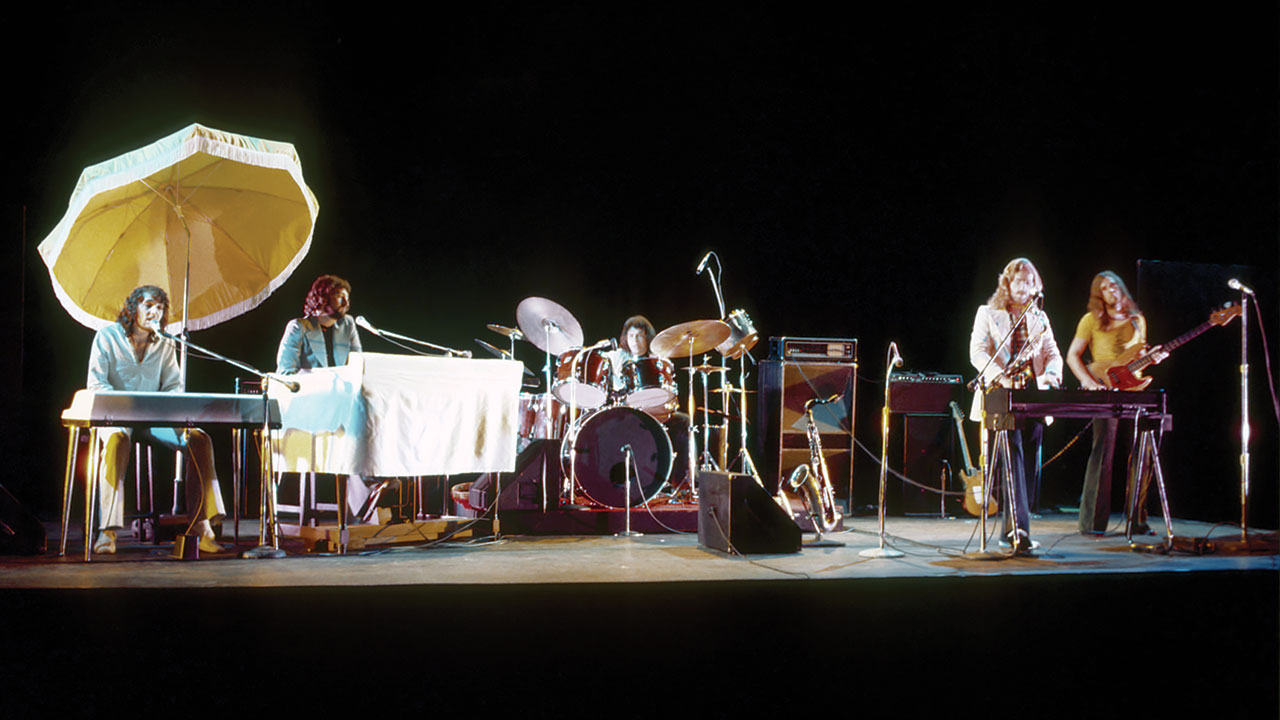The band Supertramp live in concert