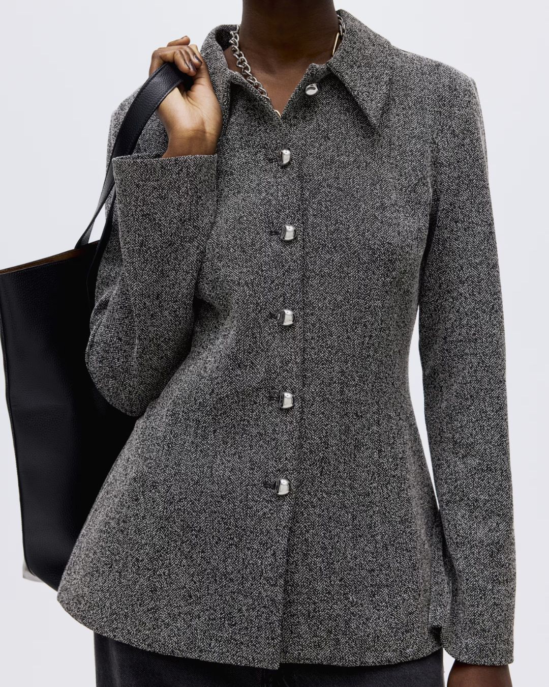 H&amp;amp;M sculpted jacket