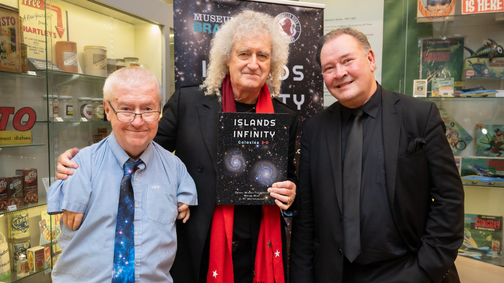 Musician Brian May and his new space photography book