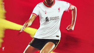 Nike's kit for Liverpool FC