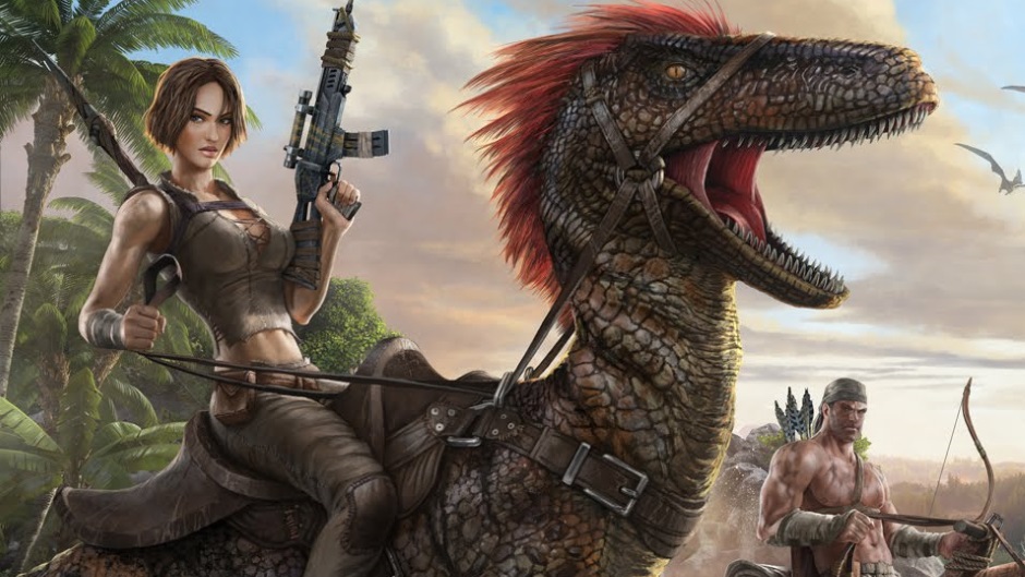 Ark survival evolved ps4 games jogos dinossauros dino mídia física