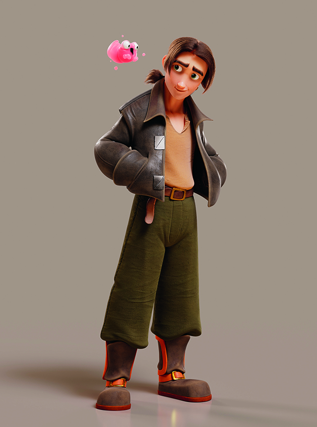 3D models of Disney inspired characters