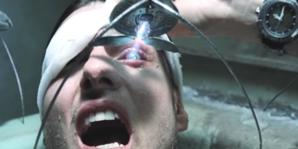 Tom Cruise in Minority Report
