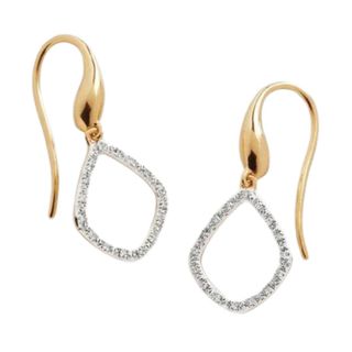 Monica Vinader Riva Diamond Kite Earrings