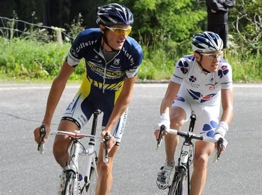Brice Feillu (Vacansoleil) and Jeremy Roy (Francaise des Jeux)