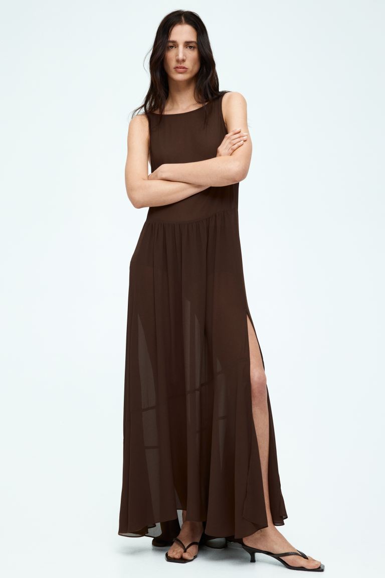 Long Chiffon Dress