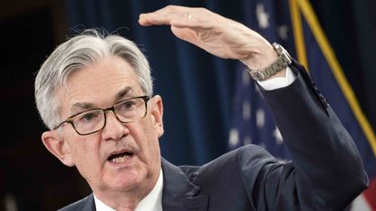 Federal Reserve Board Chairman Jerome Powell speaks during a news conference after a Federal Open Market Committee meeting on Jan. 29, 2020, in Washington, D.C. The Fed announced June 15 that it would raise its benchmark interest rate by 75 bps.