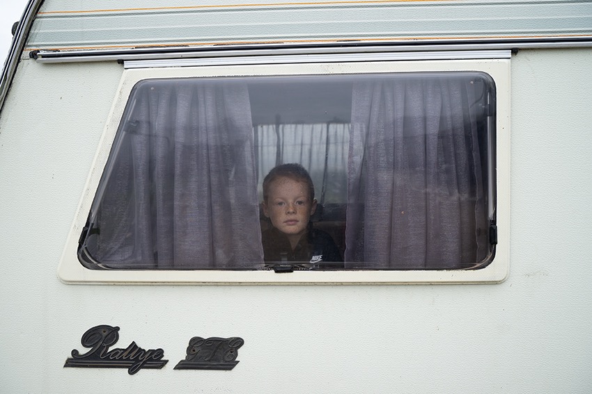 Caravan Kid, 2018, from the Side Gallery 50x50 print sale