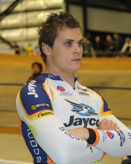 Jayco rider Scott Sunderland was very strong in the sprint events.