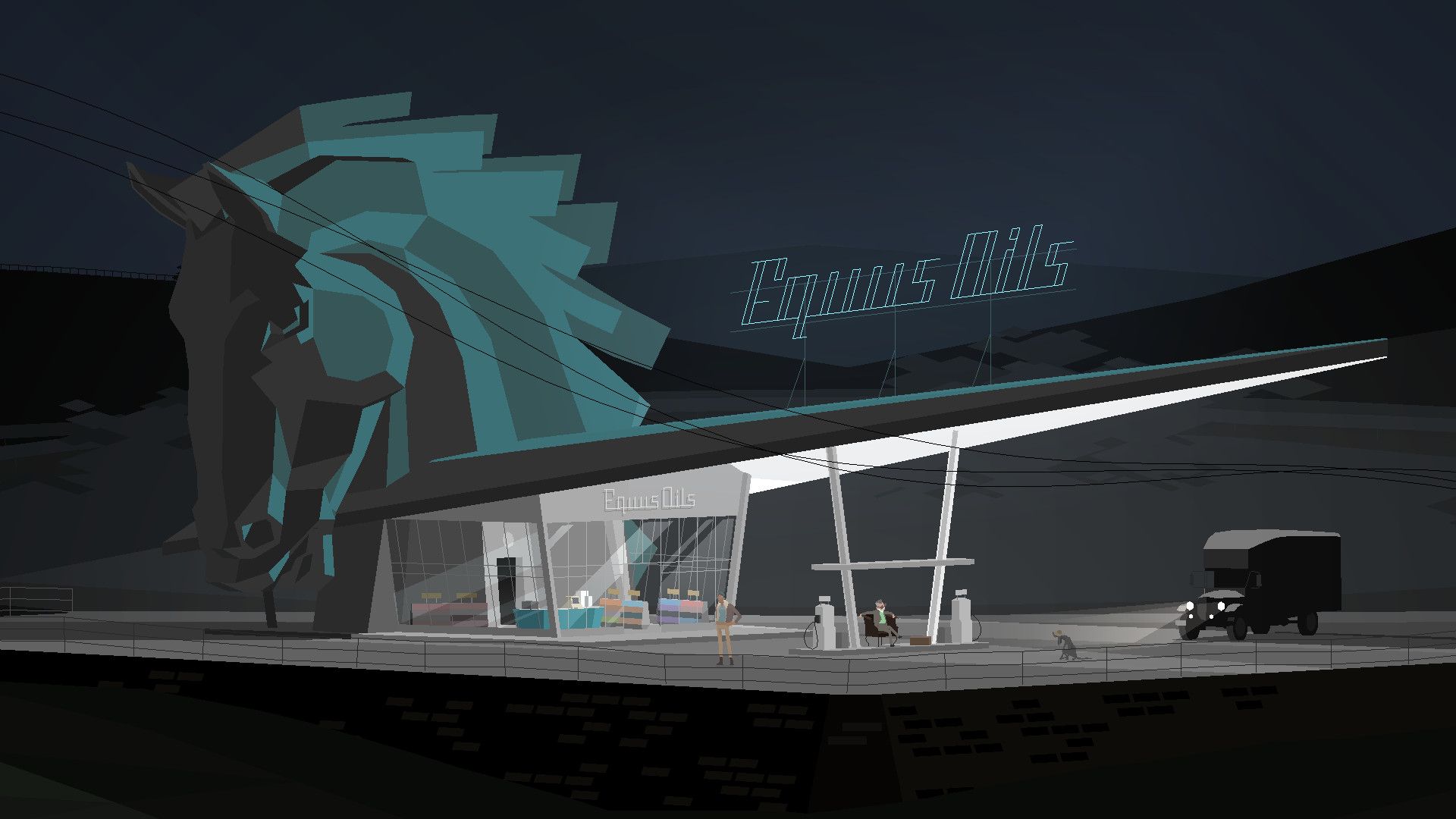 PC Gamer review: ghost story of rural America artwork