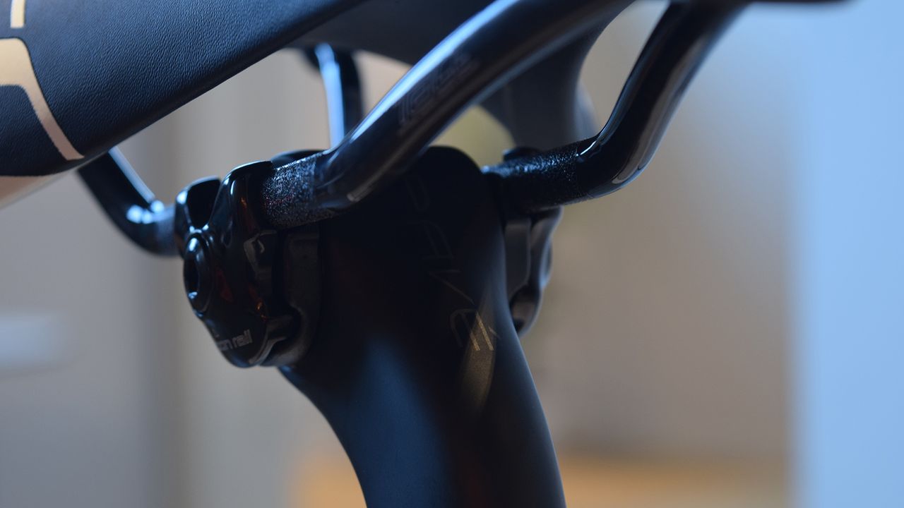 Gilbert ran the setback version of the S-Works Pave seat post