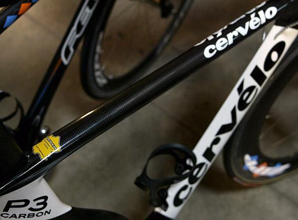 Zabriskie set the fastest ever TT time in Le Tour, and is reminded of it every time he looks down.