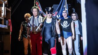 Some wrestlers in Netflix's The Queen of Villains