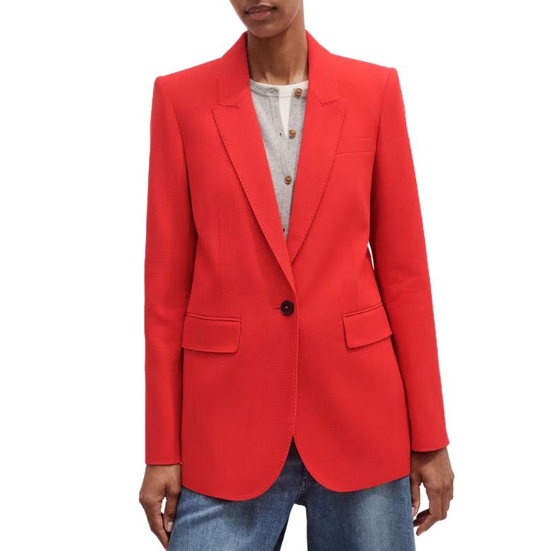 ME+EM, Pop Colour Sharp Shoulder Straight Blazer