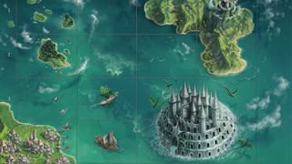 Tabletop game map created by Damien Mammoliti