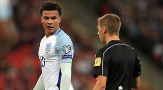 Dele Alli Slovakia referee