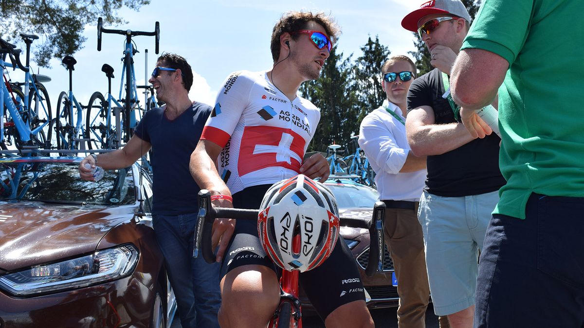 Swiss national road race champion Silvan Dillier got himself into the break on two early stages of the race