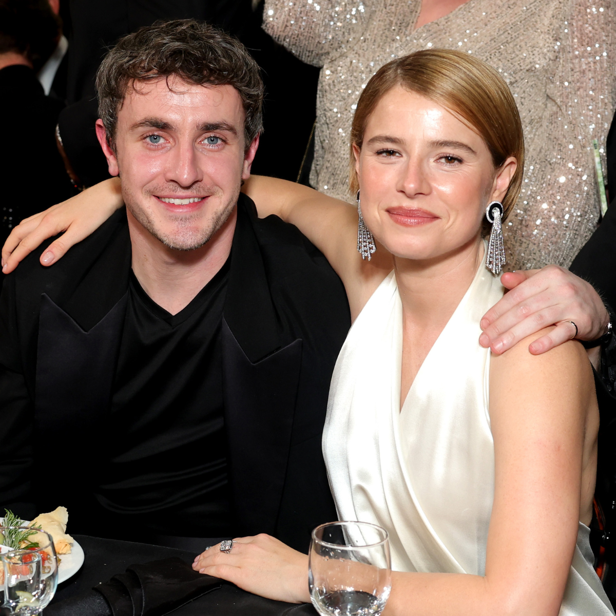 Paul Mescal was left seriously blushing at Jessie Buckley's Critics Choice Awards speech