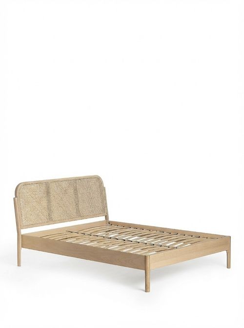 John Lewis Rattan Bed Frame, Double