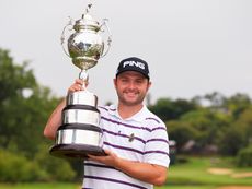 Andy Sullivan defends the SA Open