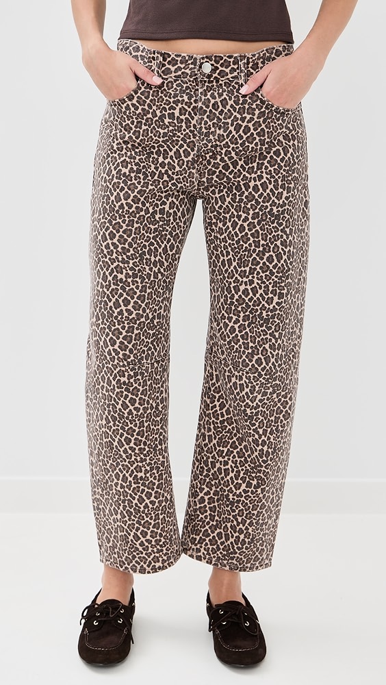 Madewell the Darted Barrel Leg Jeans