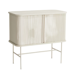 A white wooden cabinet from H&M