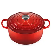 Le Creuset Enameled Cast Iron Signature Round Dutch Oven, 5.5 qt, Cerise: was $419 now $199 @ Amazon