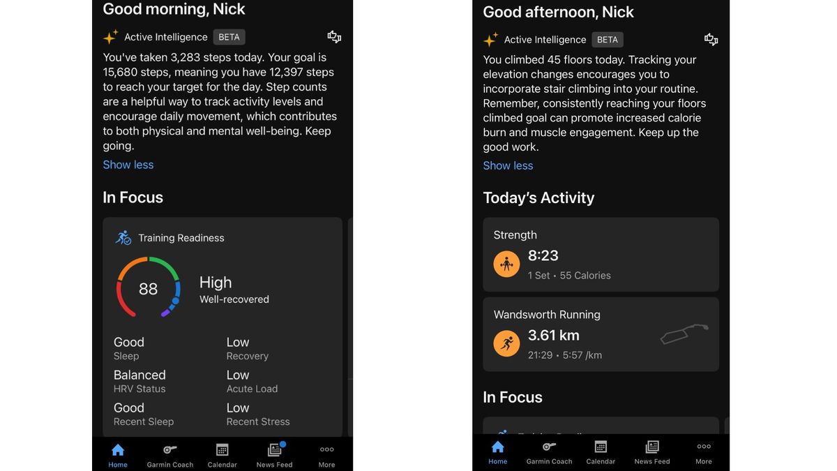 I tried Garmin Connect+ for a week: here’s 3 things I like and 3 I ...