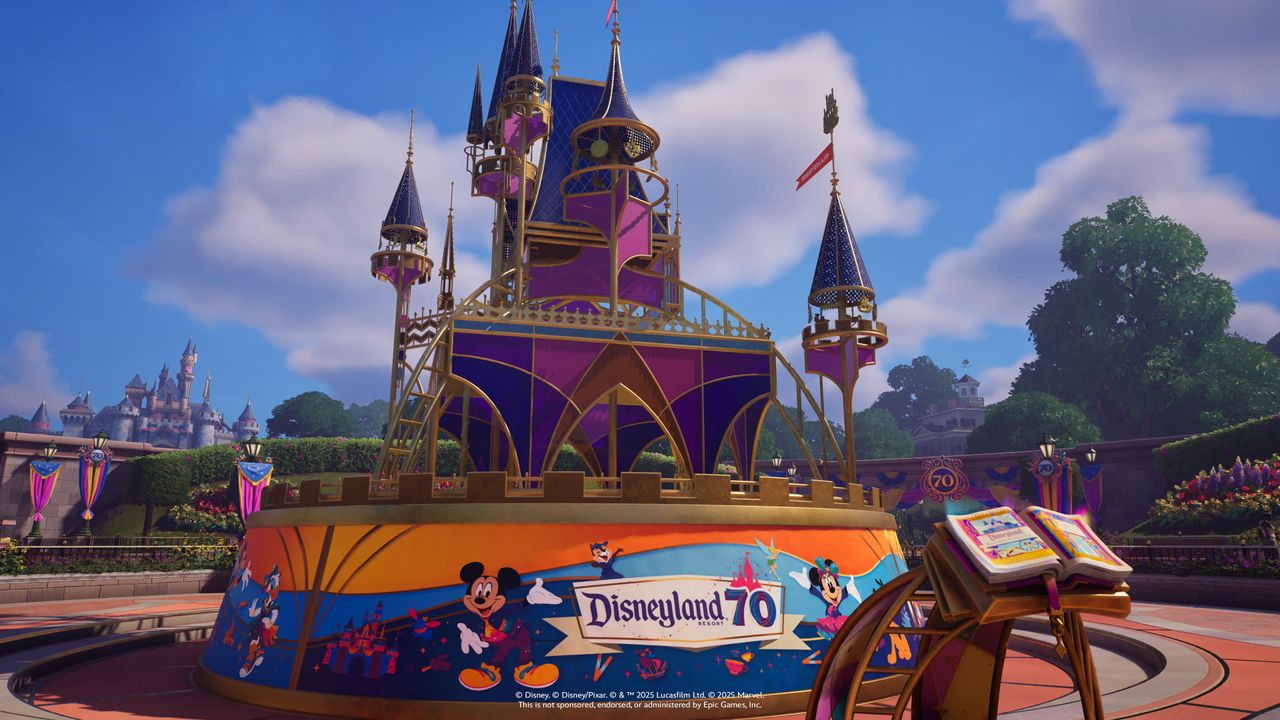 Disneyland Game Rush &ndash; Fortnite Creative Island